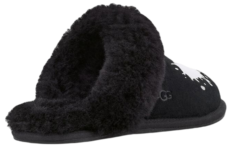 (W) UGG Fluff Yeah Slide 'Black Print' 圖 3