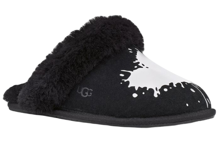 (W) UGG Fluff Yeah Slide 'Black Print' 圖 4