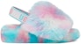 (W) UGG Fluff Yeah Slide 'Biru Merah Jambu' 1131770-PID