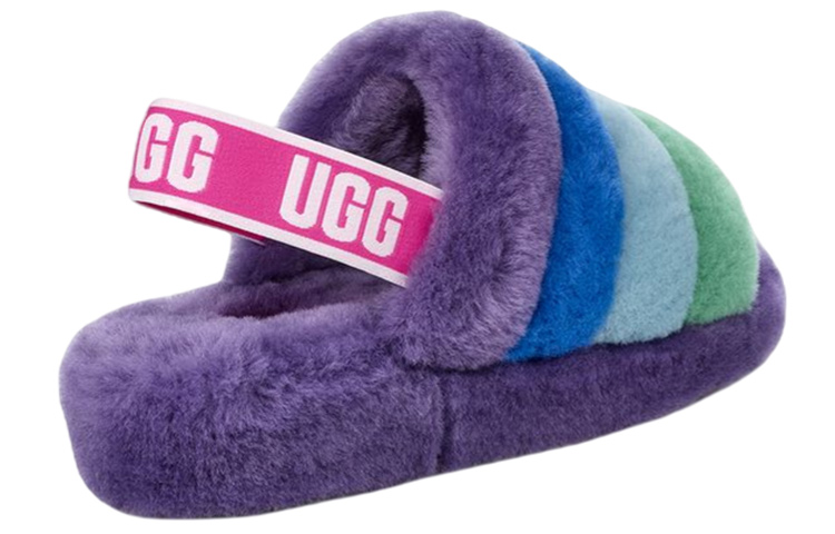(W) UGG Fluff Yeah Slide 'Blue Purple' 圖 2