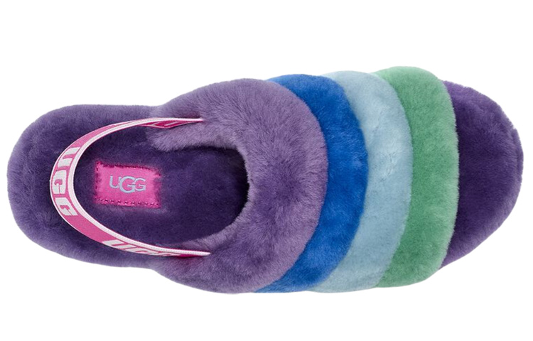 (W) UGG Fluff Yeah Slide 'Blue Purple' 圖 4