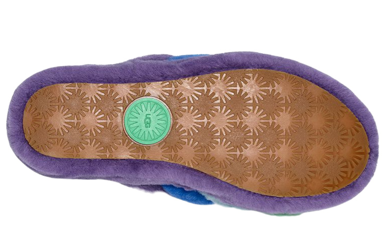 (W) UGG Fluff Yeah Slide 'Blue Purple' 圖 5