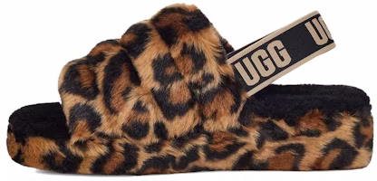 (Women) UGG Fluff Yeah Slide 'Brown' 1130883-NAT (Women) UGG Fluff Yeah Slide 'Brown' 1130883-NAT