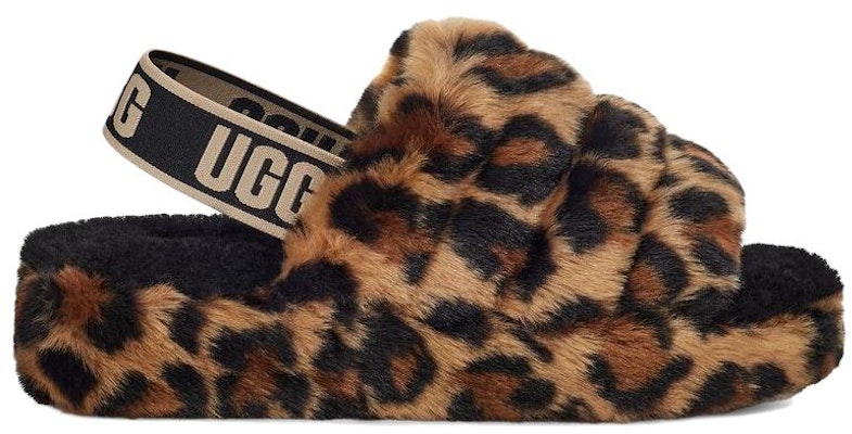 UGG FLUFF YEAH 羊皮毛一體 厚底毛毛 時尚涼拖 女款 棕色 Order UGG FLUFF YEAH 羊皮毛一體 厚底毛毛 時尚涼拖 女款 棕色