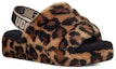 Lookbook (W) UGG Fluff Yeah Slide 'Coklat' 1130883-NAT
