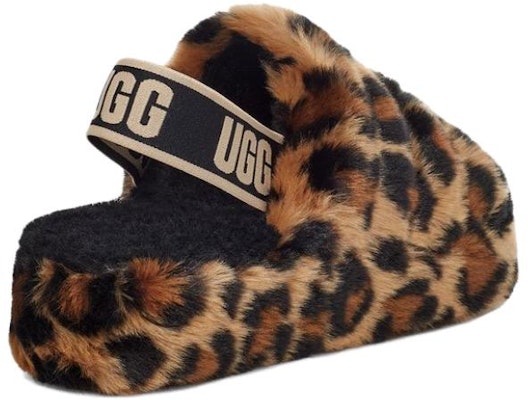 UGG FLUFF YEAH 羊皮毛一體 厚底毛毛 時尚涼拖 女款 棕色 Shop UGG FLUFF YEAH 羊皮毛一體 厚底毛毛 時尚涼拖 女款 棕色
