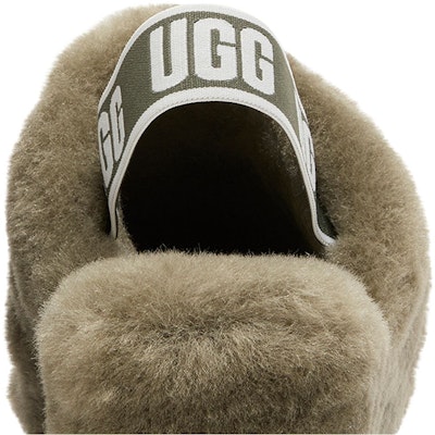 (W) UGG Fluff Yeah Slide 'Burnt Olive' Sandal - Hijau Zaitun 1095119-BTOL Sizing (W) UGG Fluff Yeah Slide 'Burnt Olive' Sandal - Hijau Zaitun 1095119-BTOL