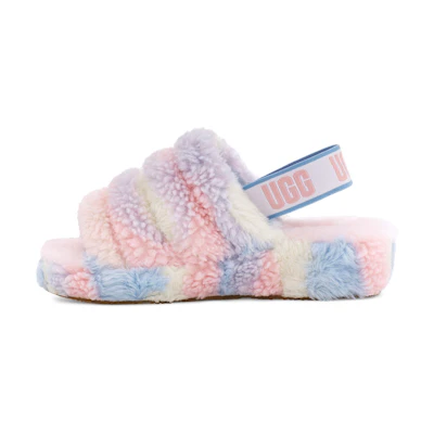(W) UGG Fluff Yeah Slide Cali Collage
