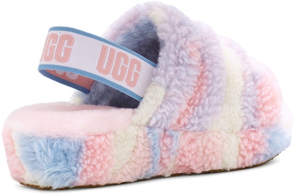 (W) UGG Fluff Yeah Slide Cali Collage Sandal 1120070-PSTR Purchase (W) UGG Fluff Yeah Slide Cali Collage Sandal 1120070-PSTR