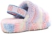 (W) UGG Fluff Yeah Slide Cali Collage Selipar Bulu Wanita 1120070-PSTR