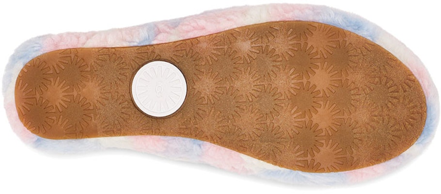 (W) UGG Fluff Yeah Slide Cali Collage Sandal 1120070-PSTR Details for (W) UGG Fluff Yeah Slide Cali Collage Sandal 1120070-PSTR