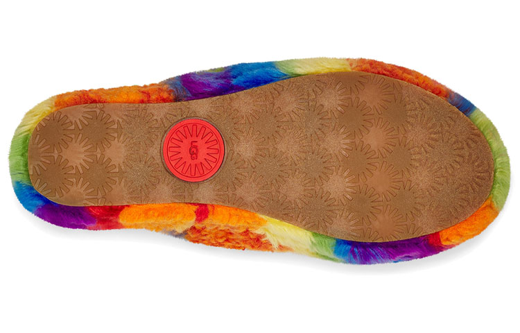 (W) UGG Fluff Yeah Slide 'Cali Collage Rainbow' 圖 6