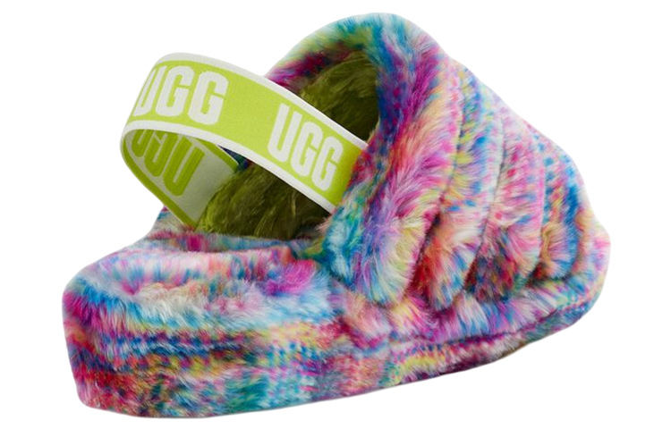 (W) UGG Fluff Yeah Slide 'Colorful Print' 圖 2