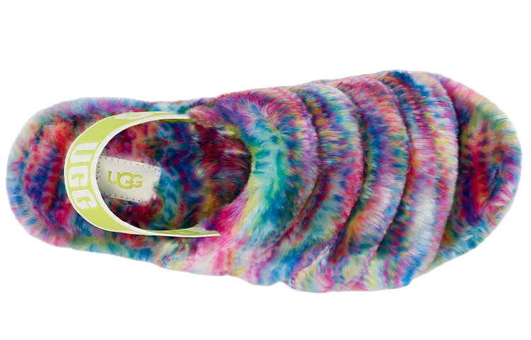 (W) UGG Fluff Yeah Slide 'Colorful Print' 圖 4
