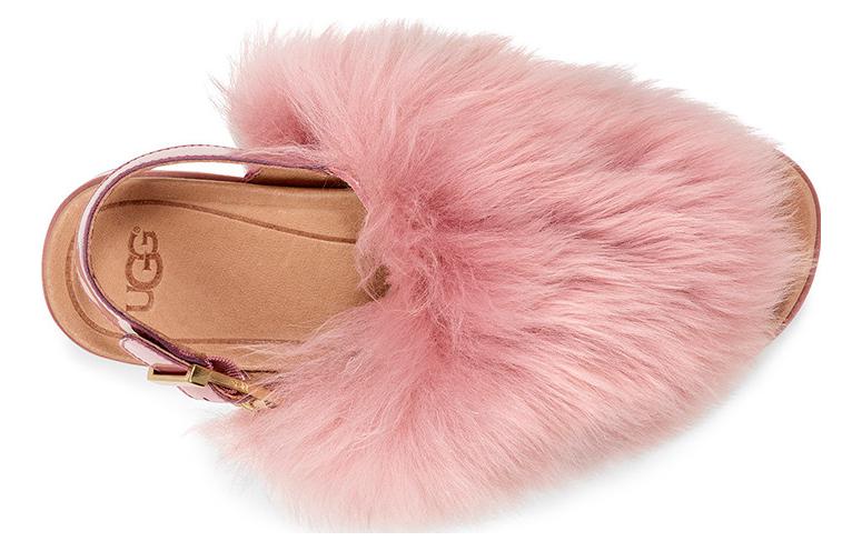 Ugg fluff yeah slide pink dawn cheap