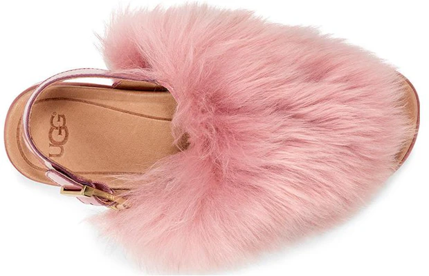 Ugg fluff 2025 yeah pink dawn