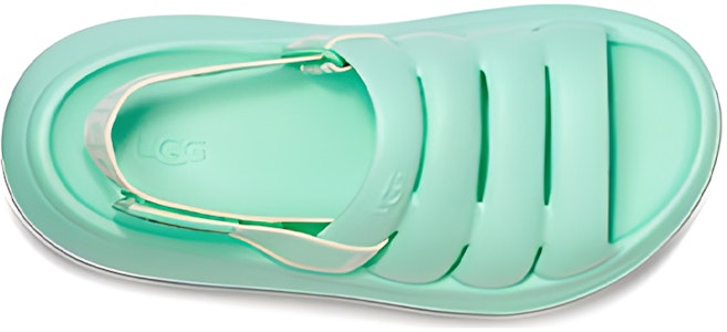 (W) UGG Fluff Yeah Slide 'Verde Esmeralda' 1126811-PEMR Lookbook (W) UGG Fluff Yeah Slide 'Verde Esmeralda' 1126811-PEMR