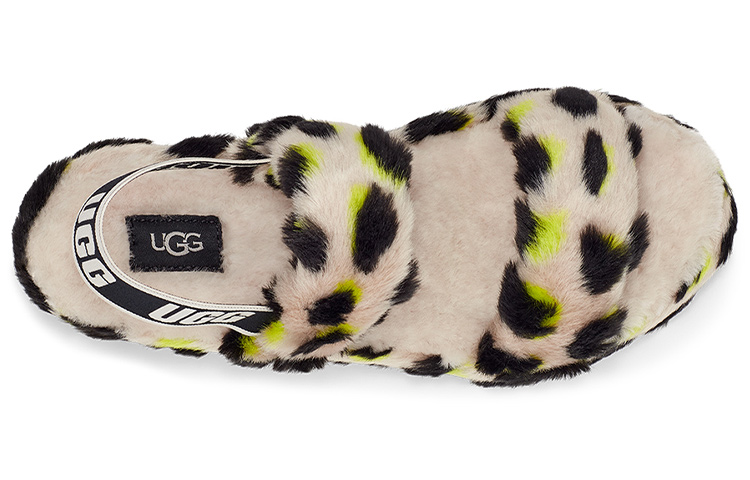 (W) UGG Fluff Yeah Slide 'Green Tiger Print' 圖 3