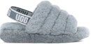 Order (W) UGG Fluff Yeah 'Ash Fog' Kelabu Kabus 1095119-AFG