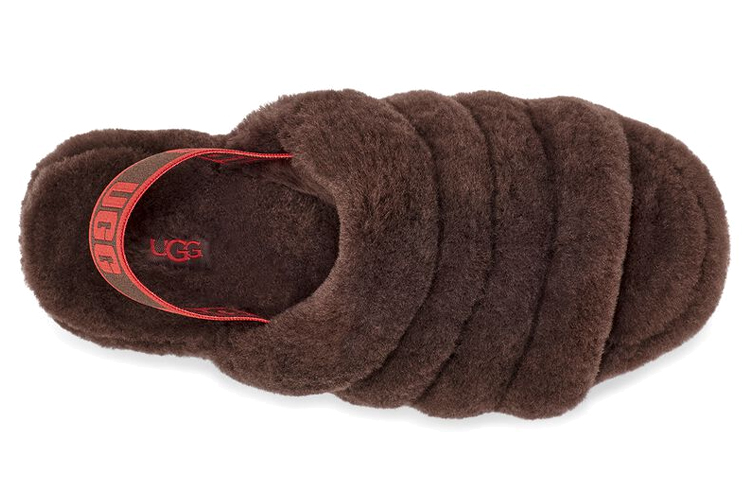 (W) UGG Fluff Yeah Slide 'Grey Pink' 圖 4