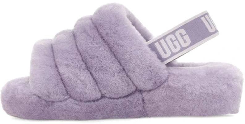 (W) UGG Fluff Yeah Slide 'Kelabu Ungu' 1095119-JGL Buy (W) UGG Fluff Yeah Slide 'Kelabu Ungu' 1095119-JGL