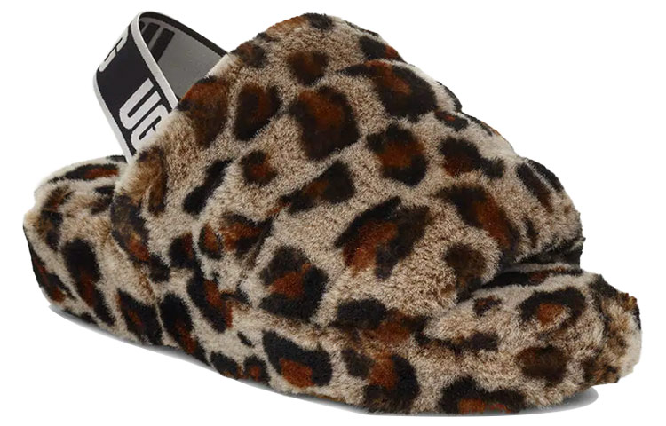 (W) UGG Fluff Yeah Leopard Slipper Leopard print 圖 3