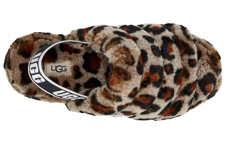 (W) UGG Fluff Yeah Leopard Slipper Leopard print 圖 5