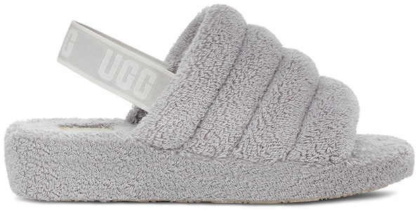 (W) UGG Fluff Yeah Slide 'Kelabu Metalik' 1127116-MGR Order (W) UGG Fluff Yeah Slide 'Kelabu Metalik' 1127116-MGR