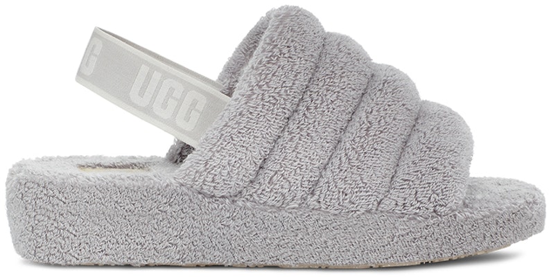 (W) UGG Fluff Yeah Slide 'Abu Metalik' 1127116-MGR Order (W) UGG Fluff Yeah Slide 'Abu Metalik' 1127116-MGR