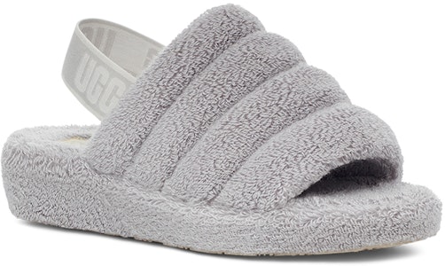 (W) UGG Fluff Yeah Slide 'Kelabu Metalik' 1127116-MGR Lookbook (W) UGG Fluff Yeah Slide 'Kelabu Metalik' 1127116-MGR