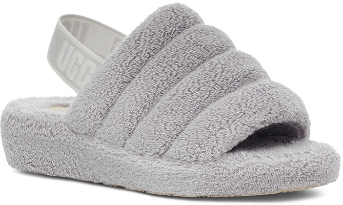 (W) UGG Fluff Yeah Slide 'Abu Metalik' 1127116-MGR Lookbook (W) UGG Fluff Yeah Slide 'Abu Metalik' 1127116-MGR
