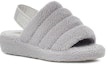 Lookbook (W) UGG Fluff Yeah Slide 'Kelabu Metalik' 1127116-MGR