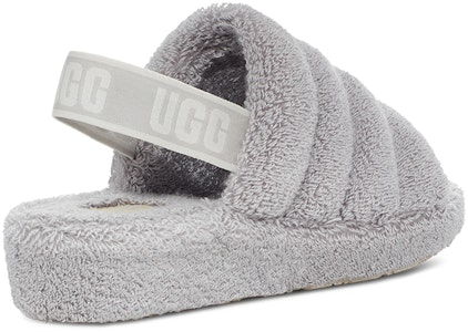 (W) UGG Fluff Yeah Slide 'Kelabu Metalik' 1127116-MGR Shop (W) UGG Fluff Yeah Slide 'Kelabu Metalik' 1127116-MGR