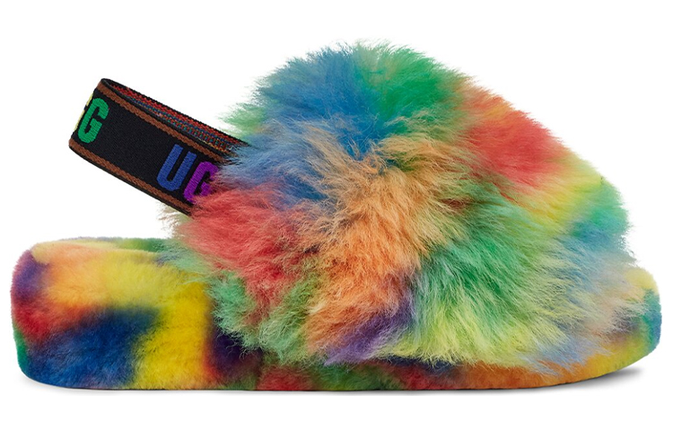 (W) UGG Fluff Yeah Slide 'Multicolor' 圖 2