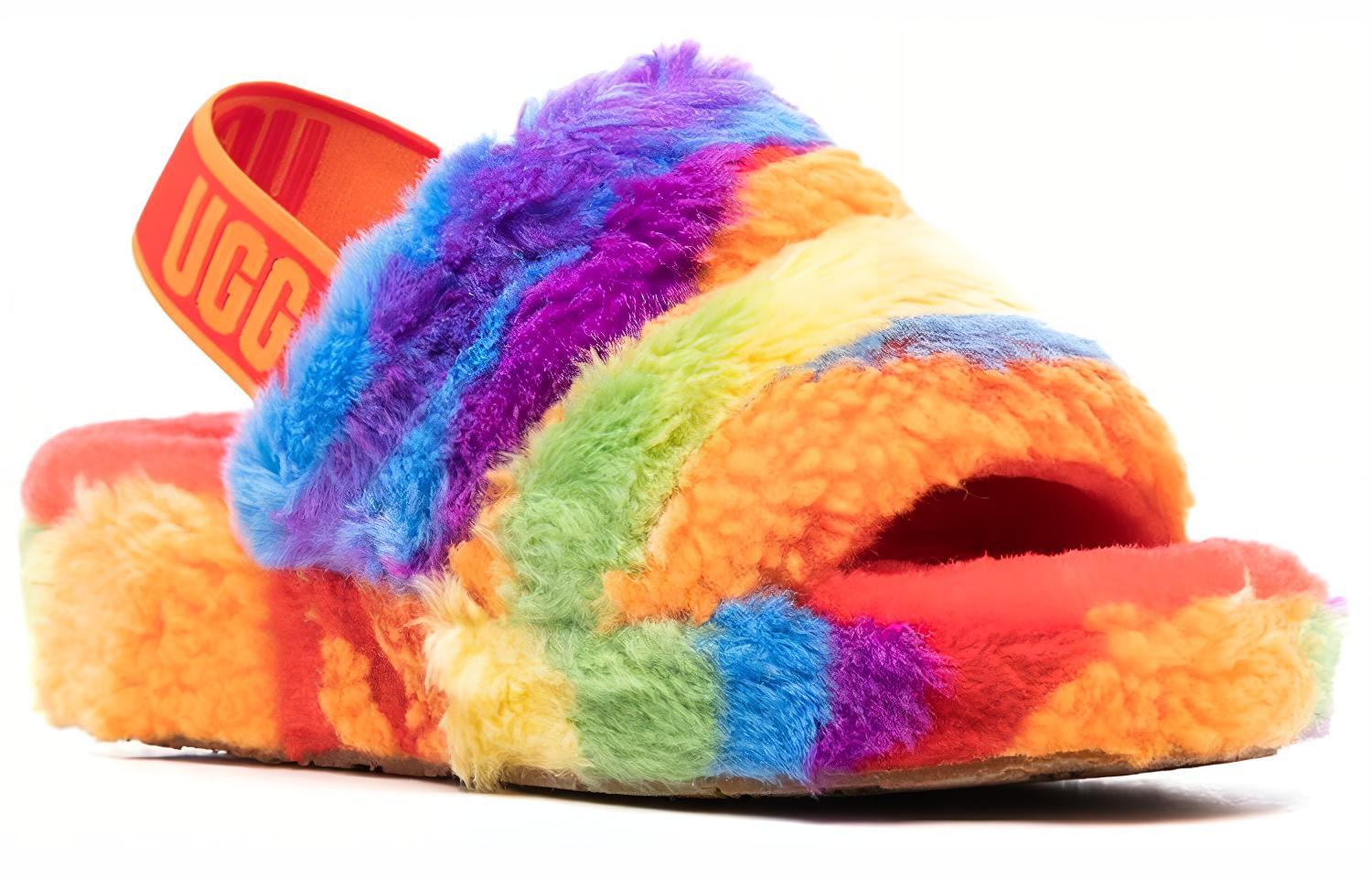 (W) UGG Fluff Yeah Slide 'Multicolor' 圖 2