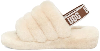 (Women) UGG Fluff Yeah Slide 'Natural' 1095119-NAT (Women) UGG Fluff Yeah Slide 'Natural' 1095119-NAT