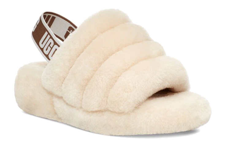 Shop (W) UGG Fluff Yeah Pantoffel ''Natur'' 1095119-NAT