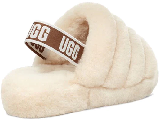 (W) UGG Fluff Yeah Pantoffel ''Natur'' 1095119-NAT Details for (W) UGG Fluff Yeah Pantoffel ''Natur'' 1095119-NAT