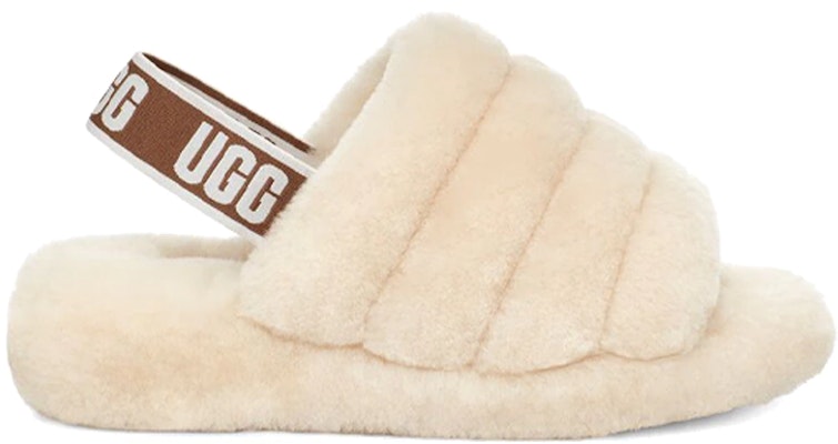 (W) UGG フラッフ イヤー スライド (ナチュラル) 1095119-NAT Order (W) UGG フラッフ イヤー スライド (ナチュラル) 1095119-NAT