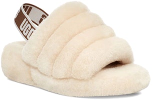 (W) UGG Fluff Yeah Sandalia 'Natural' 1095119-NAT Lookbook (W) UGG Fluff Yeah Sandalia 'Natural' 1095119-NAT
