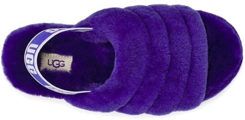 (W) UGG Fluff Yeah Slide Minimalis Sol Tebal Ungu 1095119-VNGH Shop (W) UGG Fluff Yeah Slide Minimalis Sol Tebal Ungu 1095119-VNGH