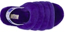 Shop (W) UGG Fluff Yeah Slide Kasut Tebal Minimalistik Ungu 1095119-VNGH