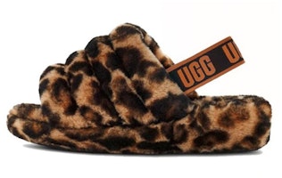 (Women) UGG Fluff Yeah Slide 'Panther Print - Butterscotch' 1120903-BTC (Women) UGG Fluff Yeah Slide 'Panther Print - Butterscotch' 1120903-BTC