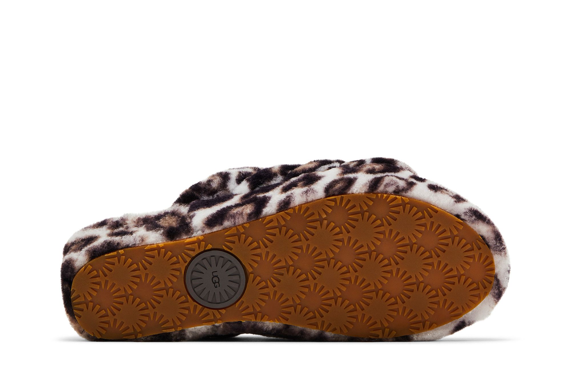 Shop (W) UGG フラッフ イヤー スライド (パンサー柄グレー) 1120903-SYGR