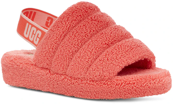 Red fluff yeah ugg 2025 slides