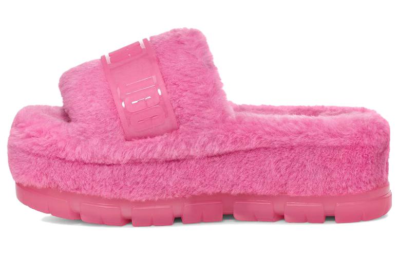 ✨新品✨ 早い者勝ち UGG Fluff Yeah Slide ピンク もこもこ ✨新品✨ 早い者勝ち UGG Fluff Yeah Slide ピンク もこもこ