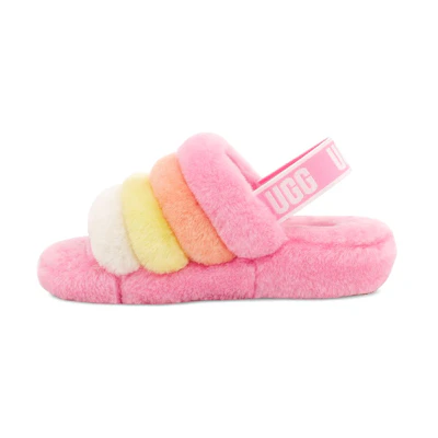 (W) UGG Fluff Yeah Slide 'Pink Pastel'