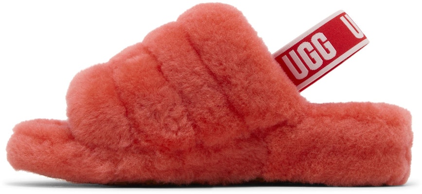 (W) UGG Fluff Yeah Slide 'Red Currant' - Sandalia Mujer cómoda roja 1095119-RCRR Lookbook (W) UGG Fluff Yeah Slide 'Red Currant' - Sandalia Mujer cómoda roja 1095119-RCRR