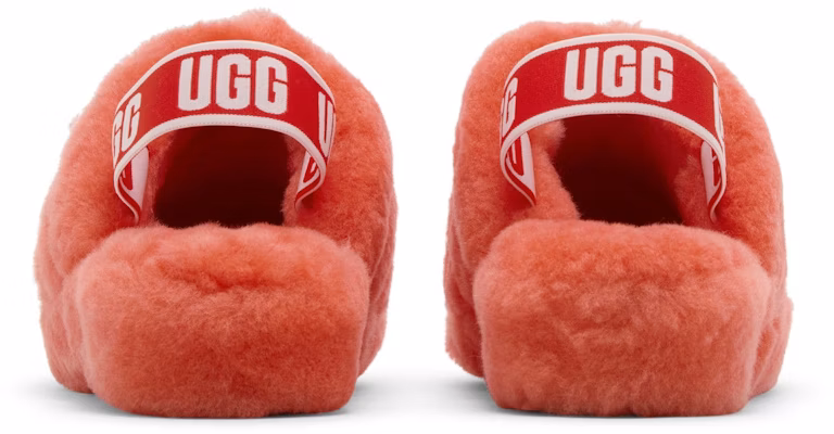 (W) UGG Fluff Yeah Slide 'Red Currant' - Sandalia Mujer cómoda roja 1095119-RCRR Details for (W) UGG Fluff Yeah Slide 'Red Currant' - Sandalia Mujer cómoda roja 1095119-RCRR