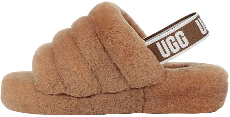 (Women) UGG Fluff Yeah Slide 'Street Fashion Chestnut' 1095119-CHE Buy (Women) UGG Fluff Yeah Slide 'Street Fashion Chestnut' 1095119-CHE